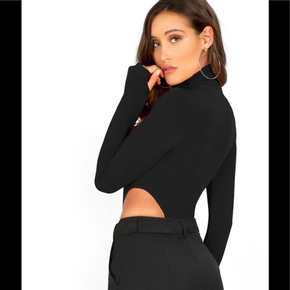 Plunged Bodysuit